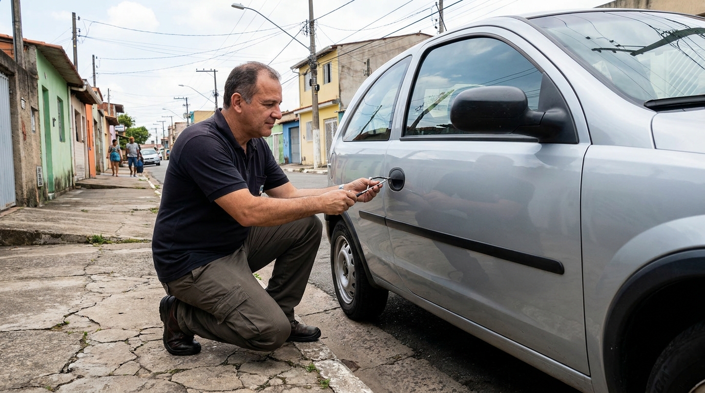 Abertura de carro sem danos por chaveiro em São Gonçalo‑RJ